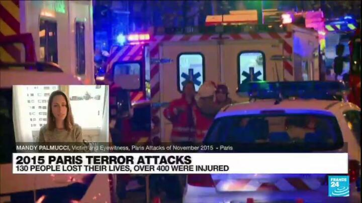 Mandy Palmucci, a survivor of the 2015 Paris attacks, says she thinks about "something related to the attacks every day".